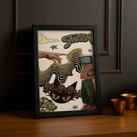 Cadre photo Stüssy illustration