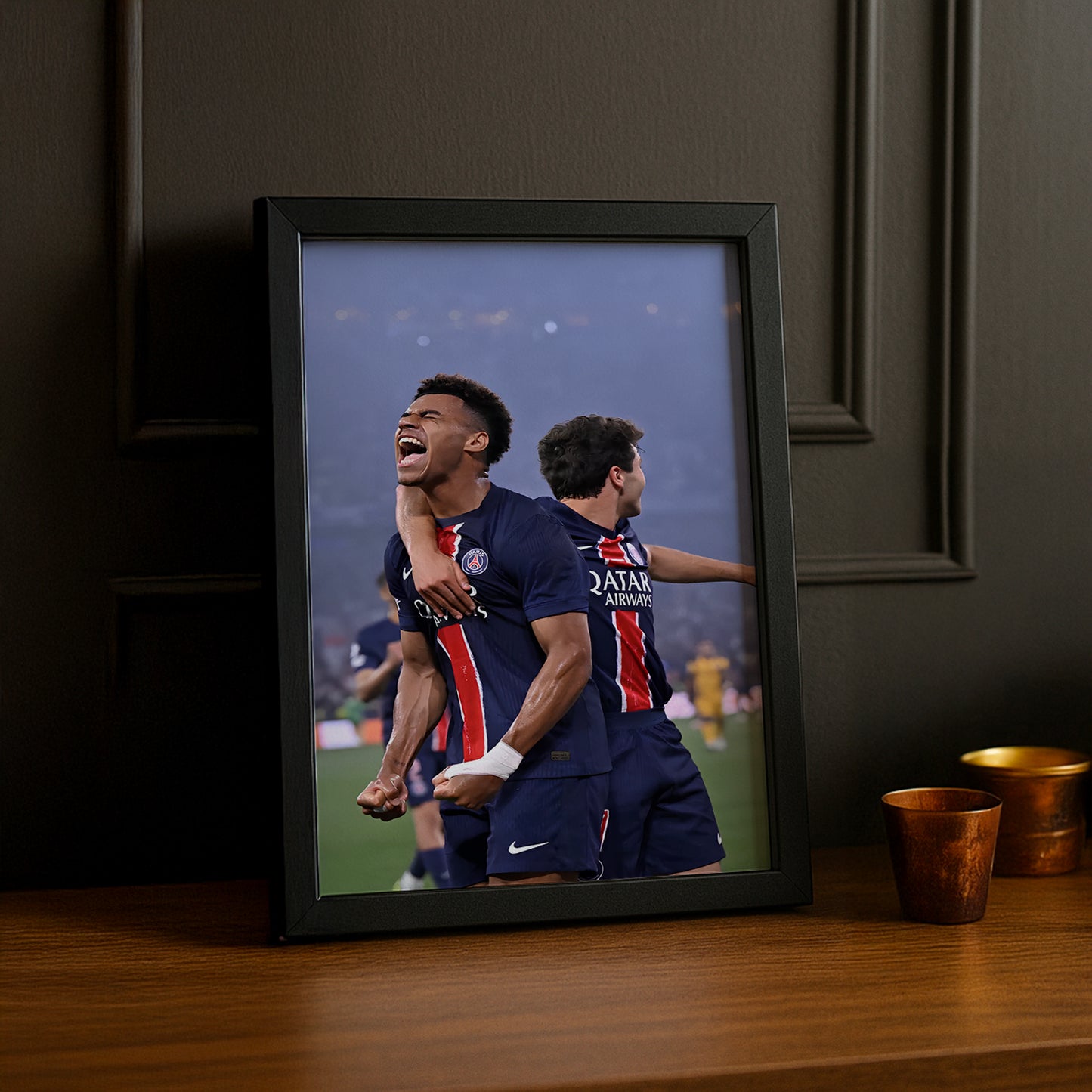 Cadre photo Désiré Doué PSG