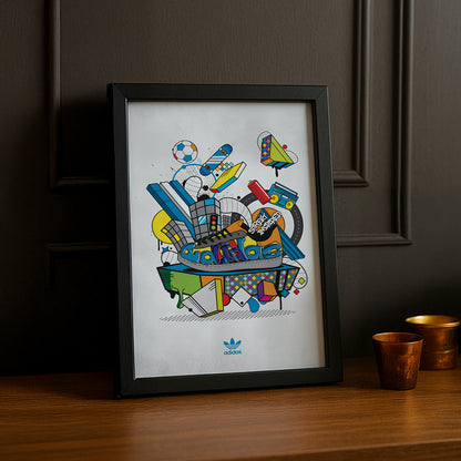 Cadre photo Adidas - Street Inspired