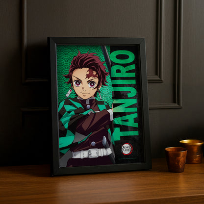 Cadre Photo Demon Slayer - Tanjiro