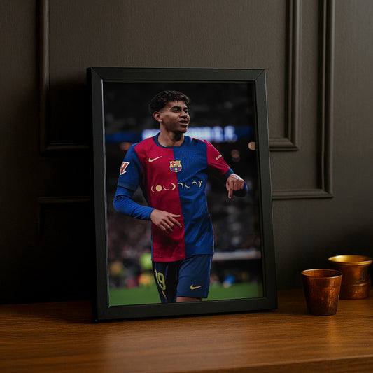 Cadre photo de Lamine Yamal