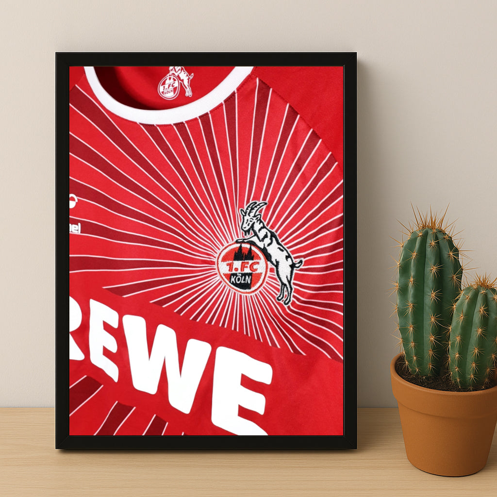 Poster Maillot Football - FC Cologne Kit 25-26