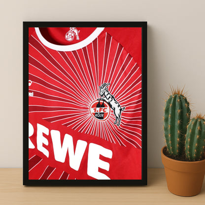 Poster Maillot Football - FC Cologne Kit 25-26
