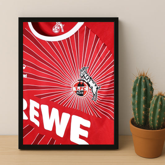 Poster Maillot Football - FC Cologne Kit 25-26