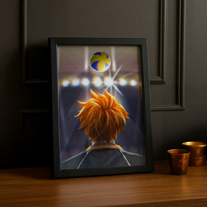 Cadre photo Volley-Ball - Hinata Shoyo Mikasa