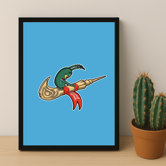 Poster Nike Logo Plankton