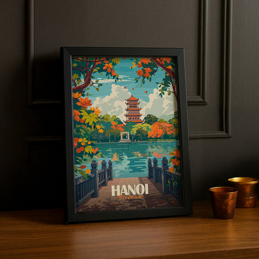 Cadre photo Hanoi Vietnam