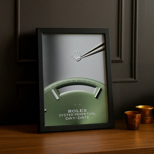 Cadre Photo Rolex - Aesthetic Green