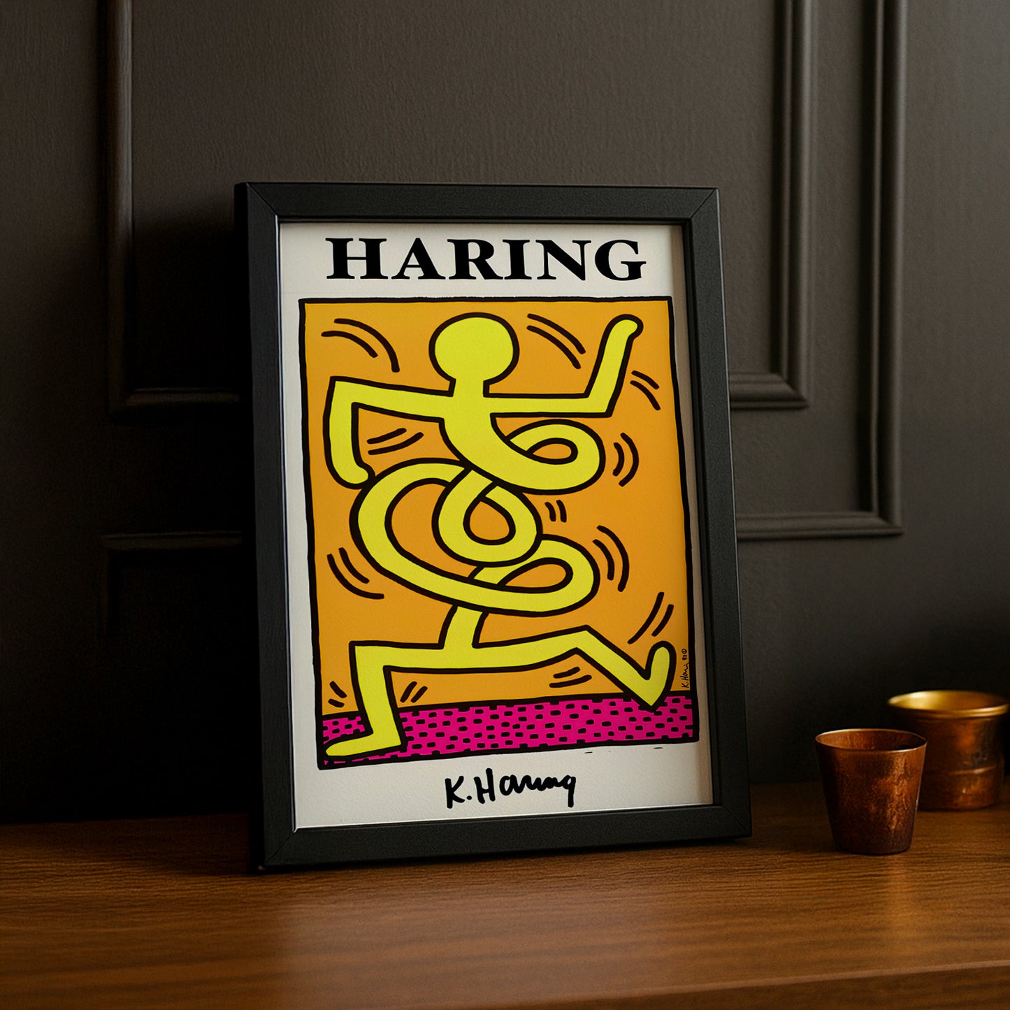 Cadre photo Keith Haring Poster