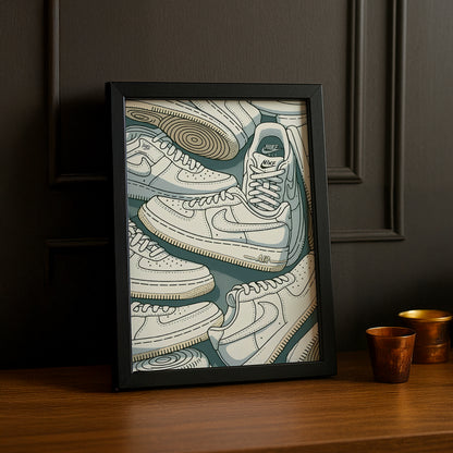 Poster Nike Air Force 1 Alls