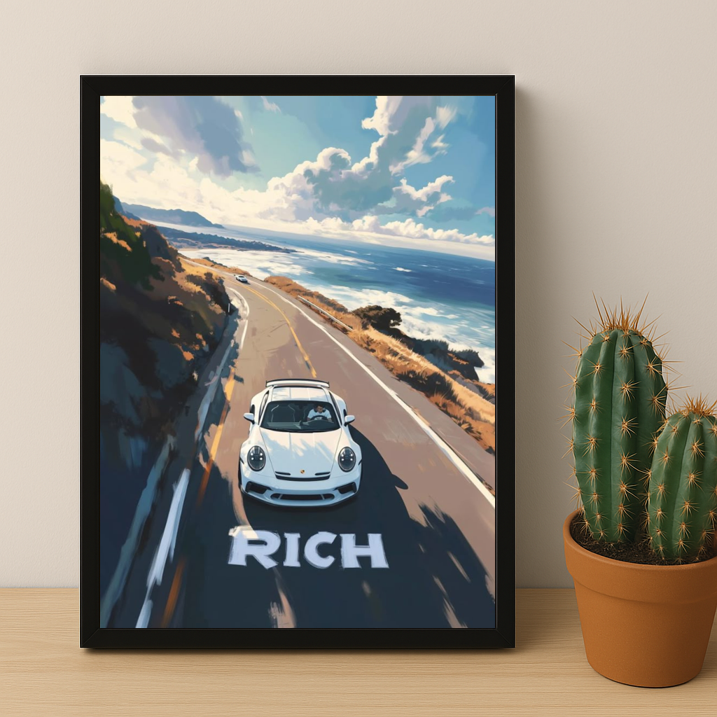 Porsche 911 - Poster