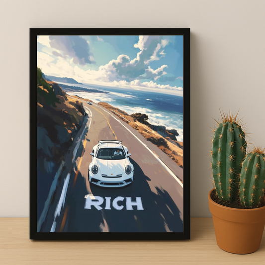 Porsche 911 - Poster