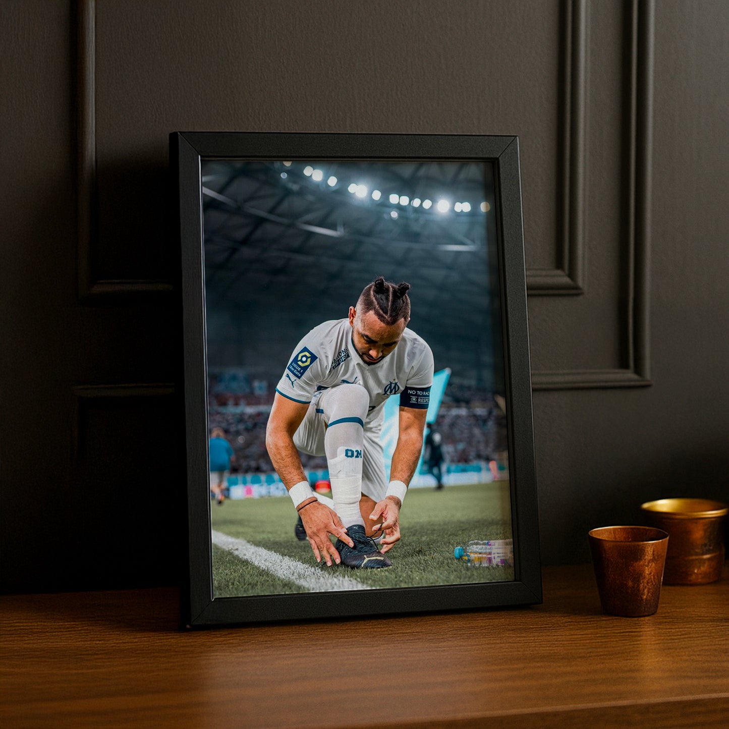 Poster encadrée Olympique de Marseille - Dimitri Payet