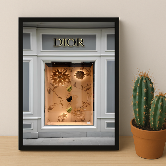 Affiche - Dior devanture