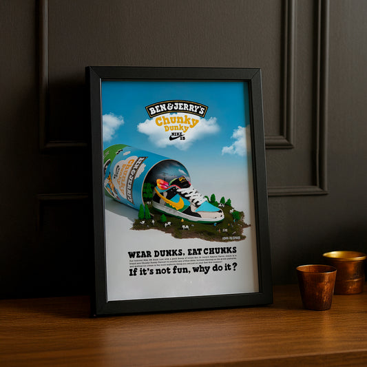 Poster Nike Ben & Jerry's Chunky Dunky