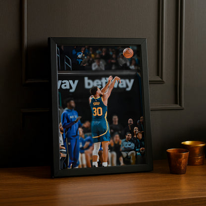 Cadre photo NBA - Stephen Curry Shoot