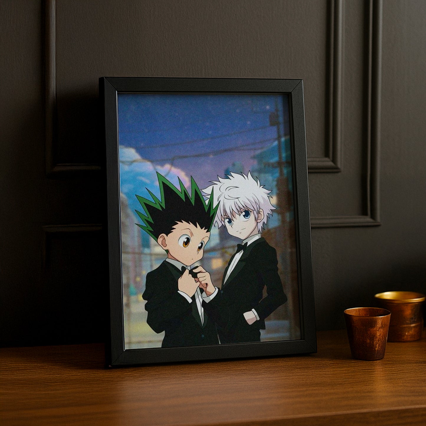 Cadre Photo Hunter x Hunter - Gon x Kirua Costard