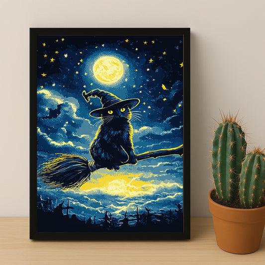 Poster Halloween - Chat
