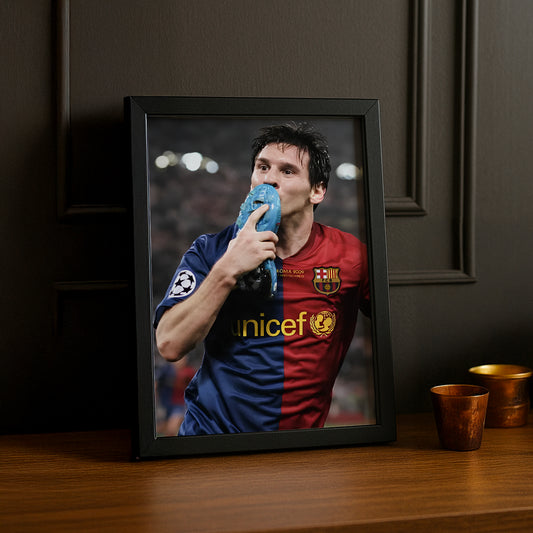 Cadre photo de Lionel Messi