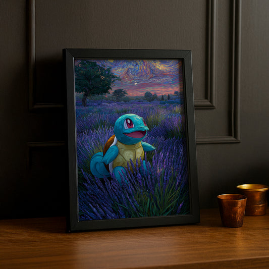 Cadre Photo Pokémon - Carapuce Aesthetic