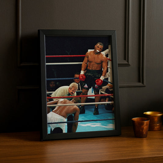 Cadre Photo Boxe - Mike Tyson Corner