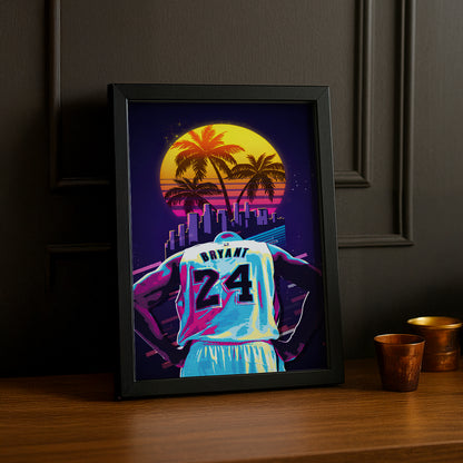 Cadre photo Kobe Bryant NBA