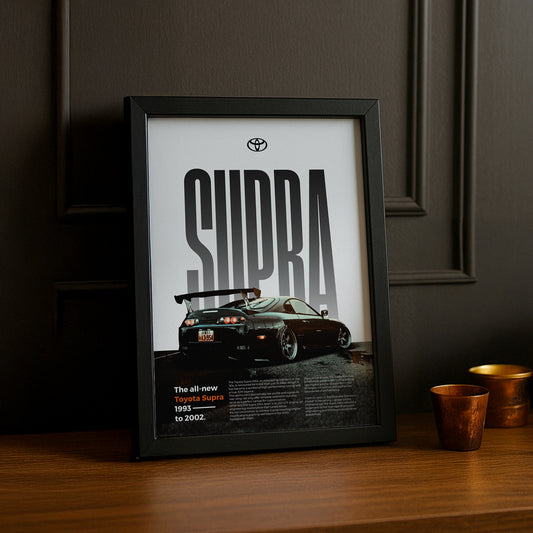 Poster Voitures - Toyota Supra