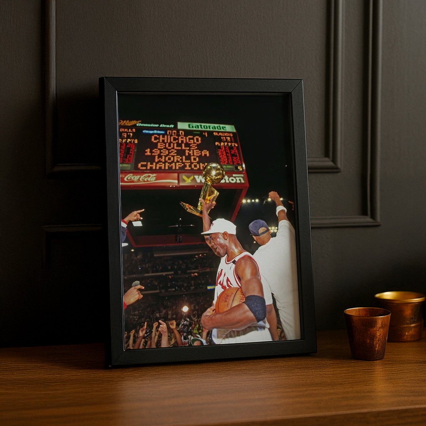 Cadre photo NBA - Chicago Bulls World Champion