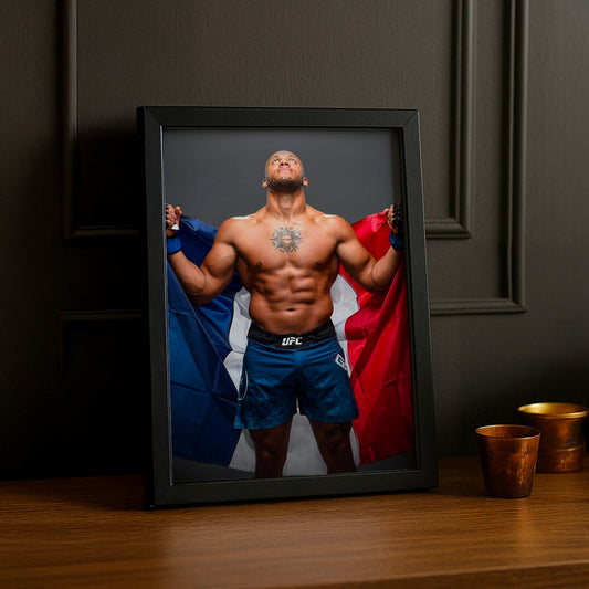Cadre photo UFC - Ciryl Gane France