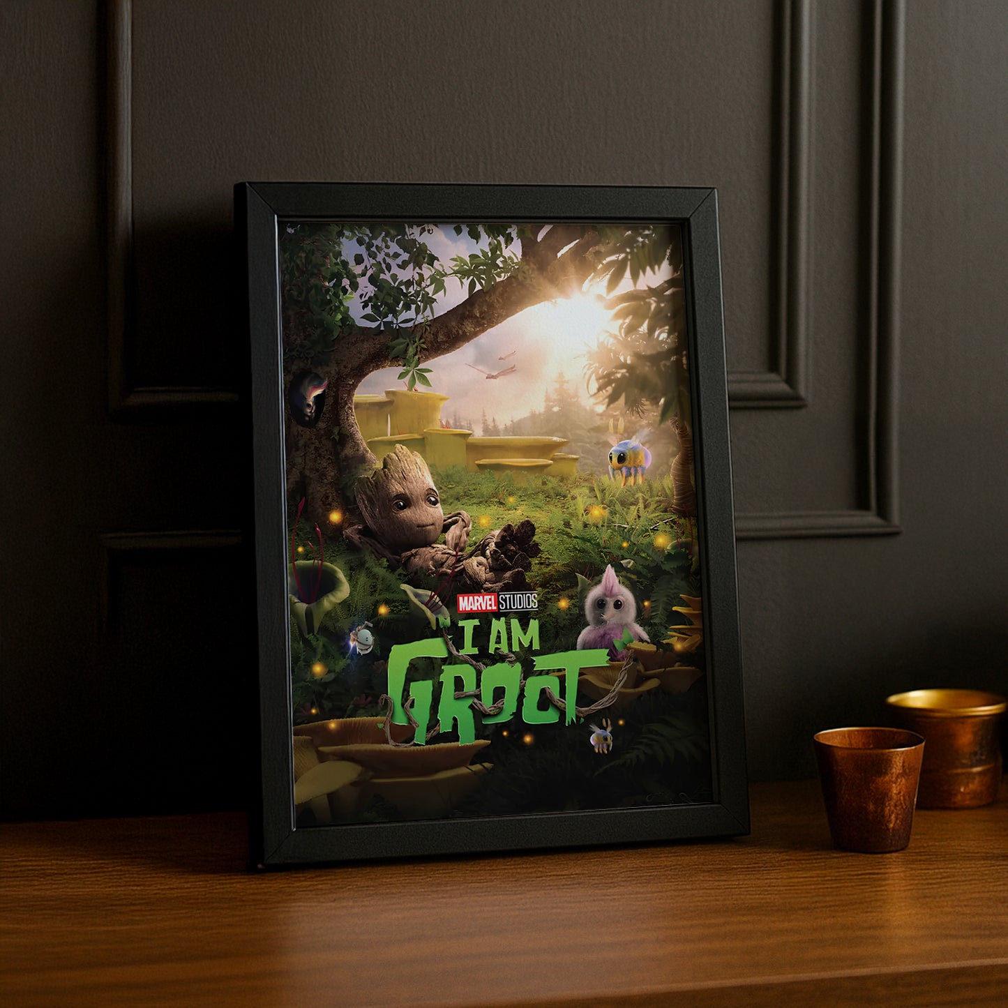 Cadre photo I am Groot Marvel