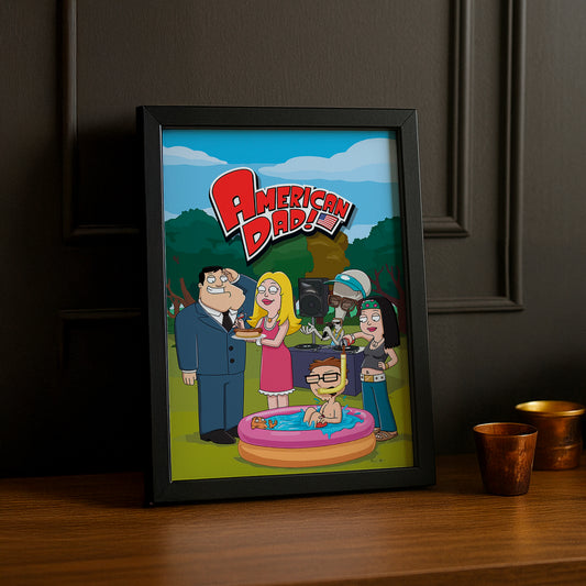 Cadre Photo American Dad - Jardin