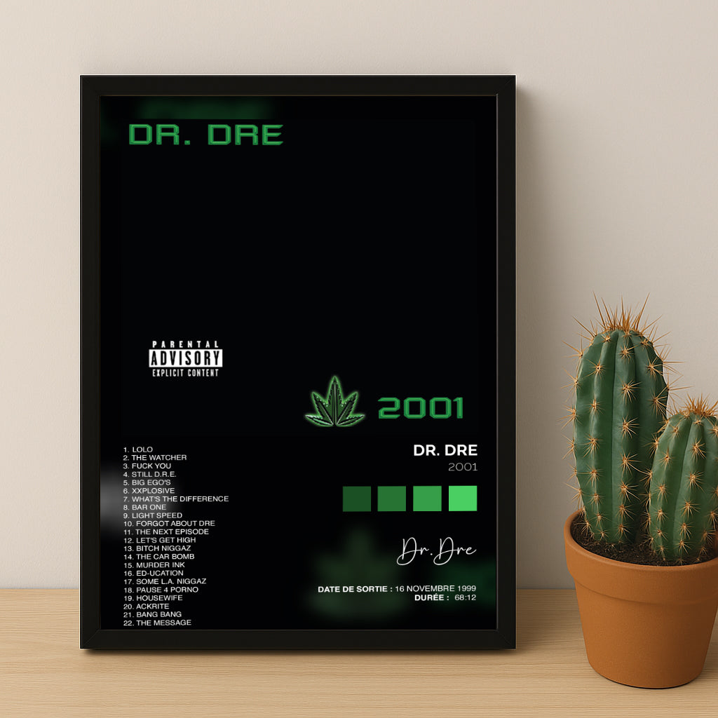 Poster Dr.Dre - Album 2001