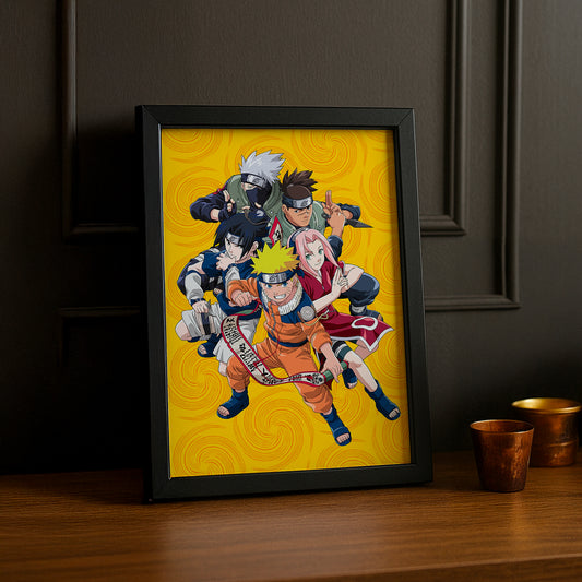 Cadre Photo Naruto - Team 7 Sensei