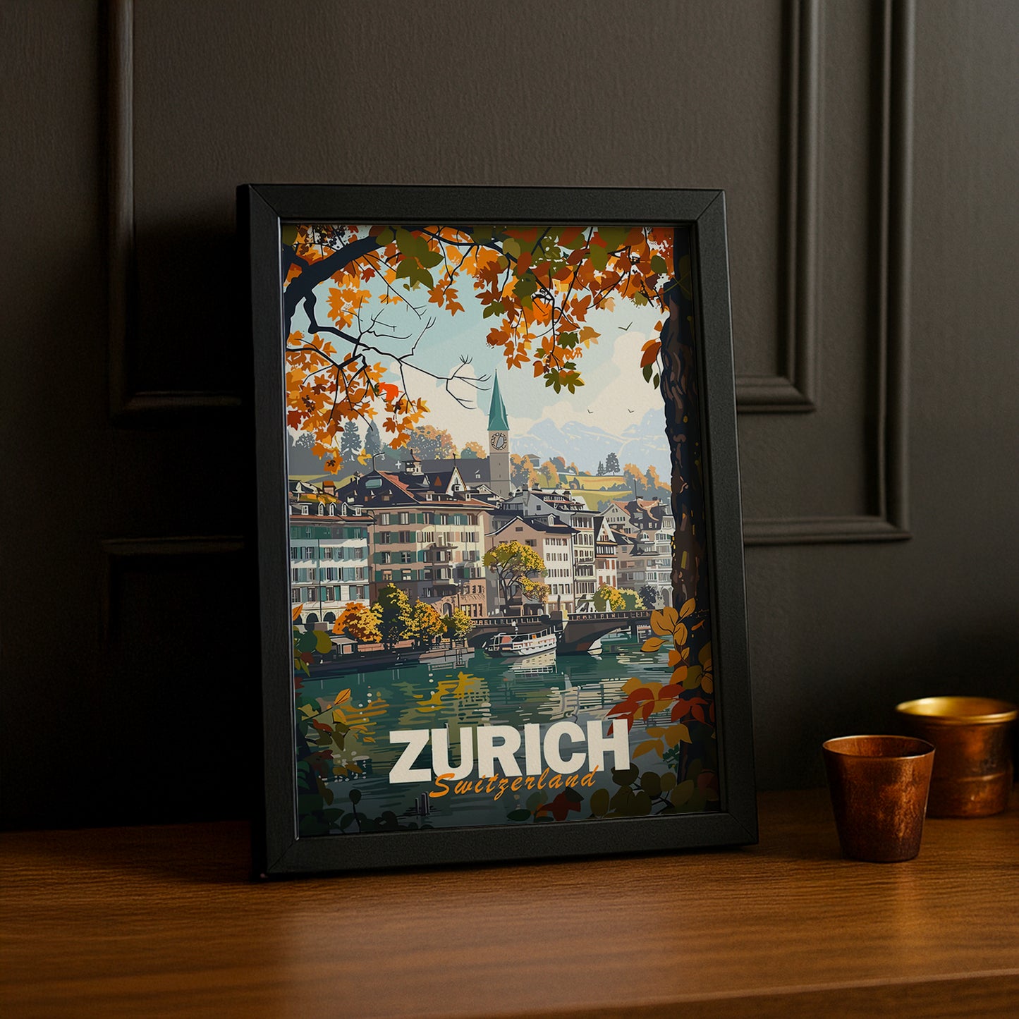 Cadre photo Zurich Switzerland