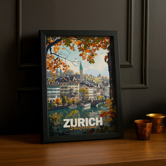 Cadre photo Zurich Switzerland