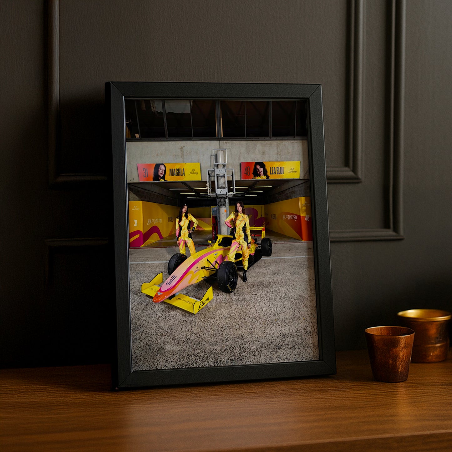 Poster encadrée GP Explorer - Écurie Rio de Janeiro Maghla x Léa Élui