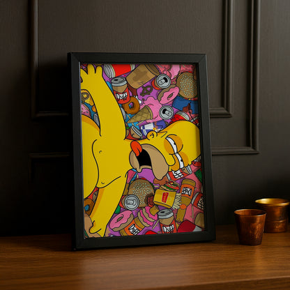 Cadre Photo Les Simpsons - Homer HS
