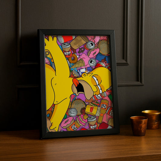 Cadre Photo Les Simpsons - Homer HS