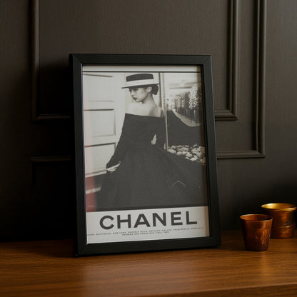 Poster Photo Chanel - Noir et Blanc