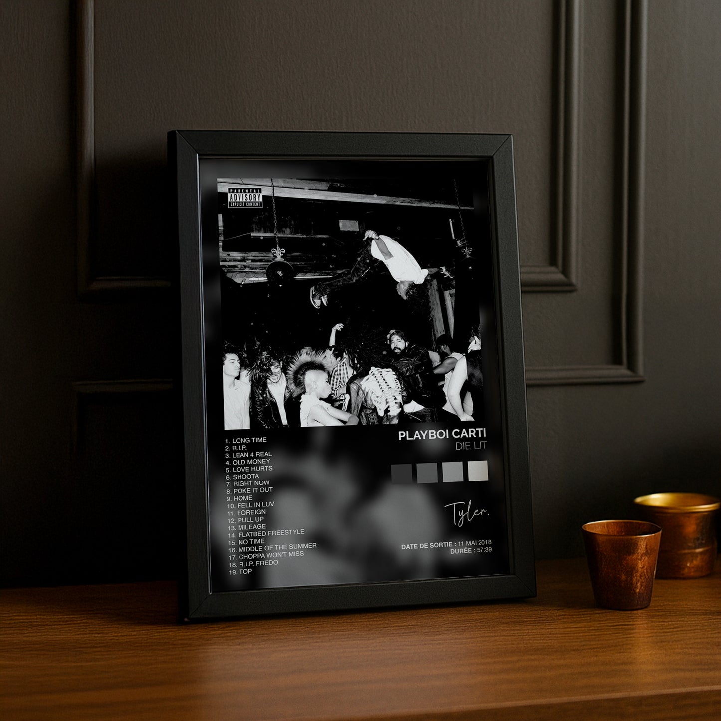 Poster Playboi Carti - Album Die Lit