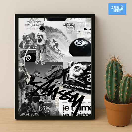 Poster Stüssy - Magazine