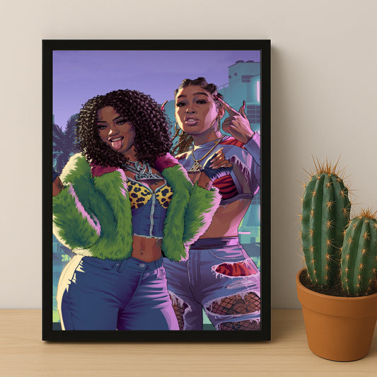 Poster Grand Theft Auto VI - Real Dimez