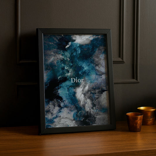 Cadre photo Christian Dior - Explosion de couleurs