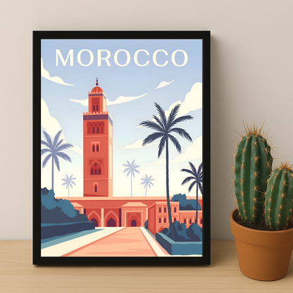 Maroc - Cadre photo