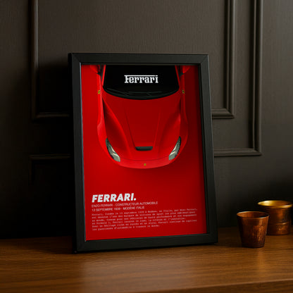 Cadre photo Enzo Ferrari