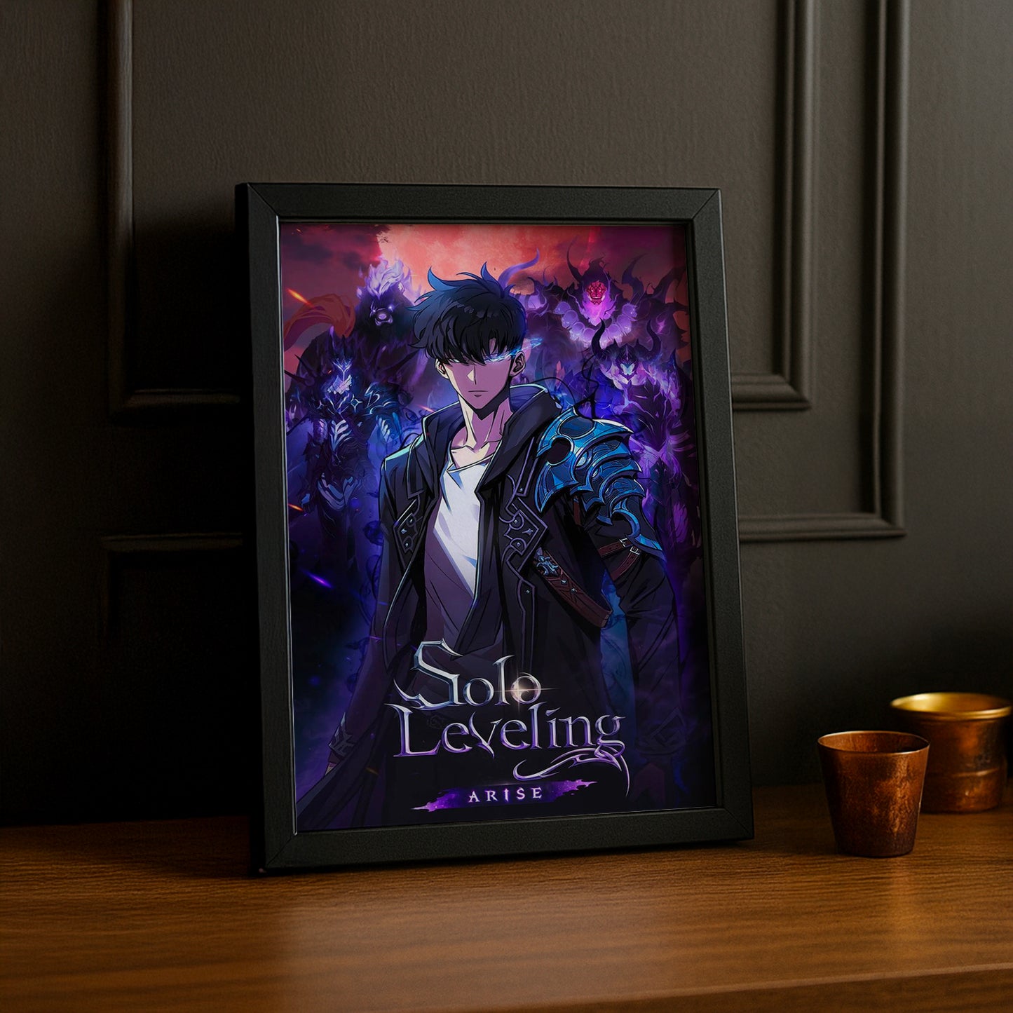 Cadre Photo Solo Leveling - Purple