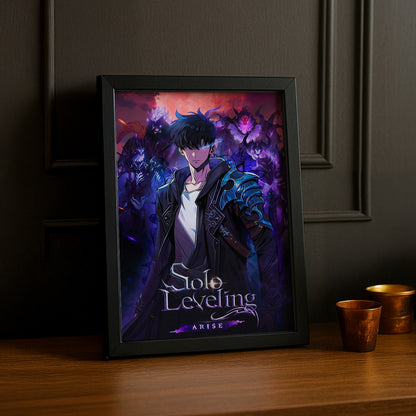 Cadre Photo Solo Leveling - Purple