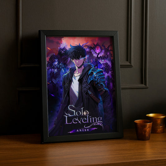 Cadre Photo Solo Leveling - Purple