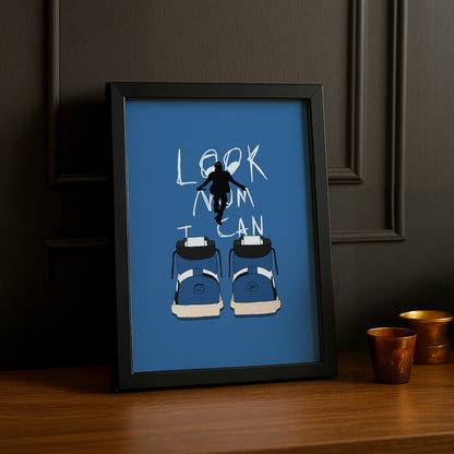 Cadre photo Look Mom I Can Fly x Air Jordan
