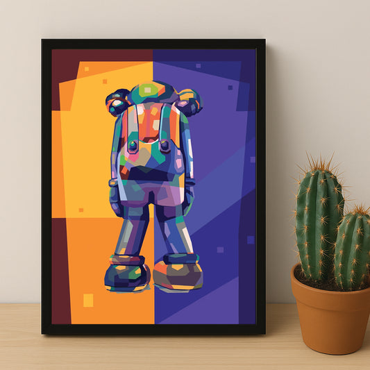 Cadre photo Kaws - Triste